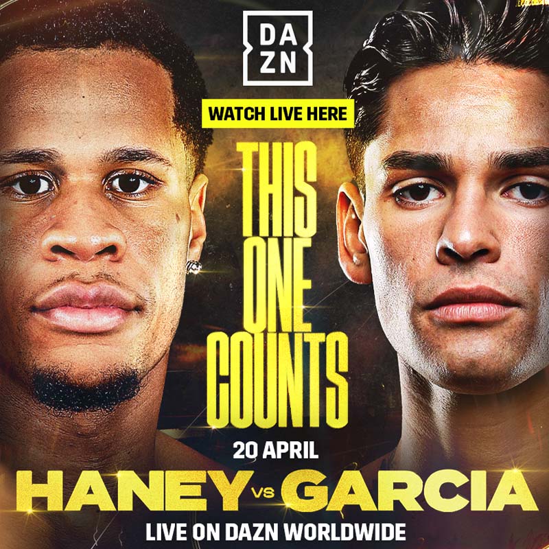 Haney garcia fight