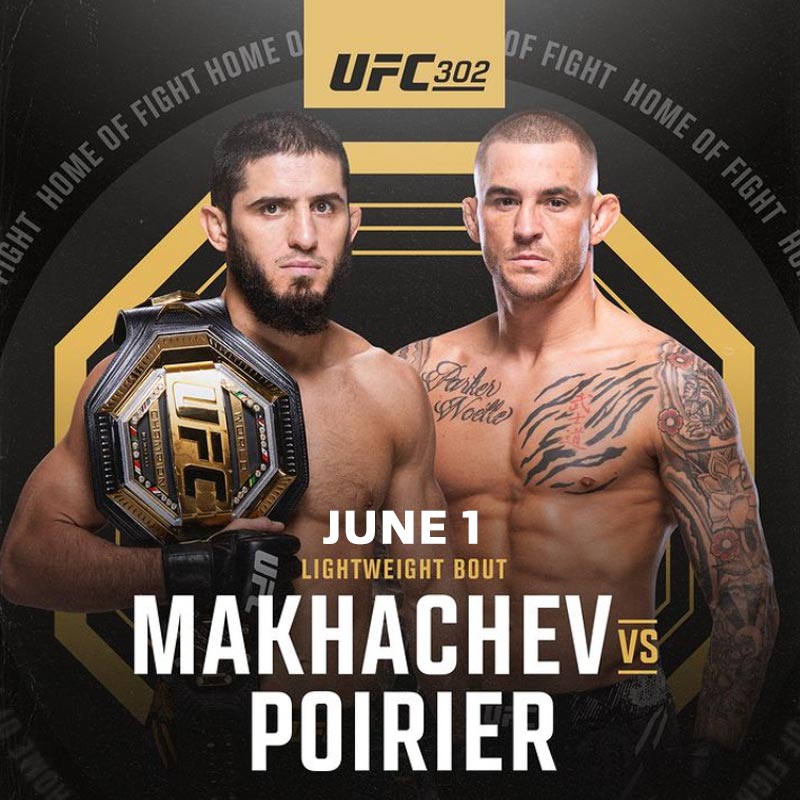 UFC 302 Makhachev vs Poirier