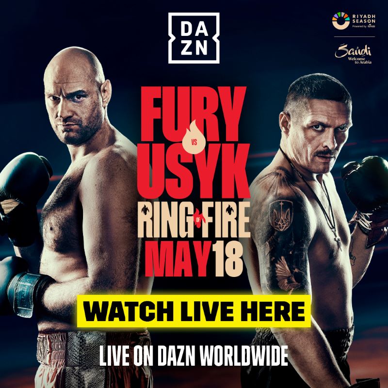 Tyson Fury v Oleksandr Usyk