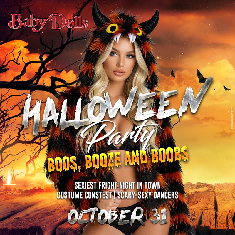 Halloween Boo’s Booze and Boobs